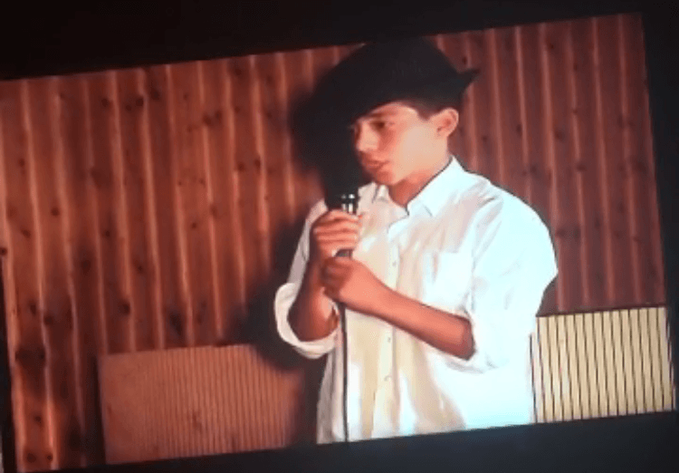 Kid Shahin Performing